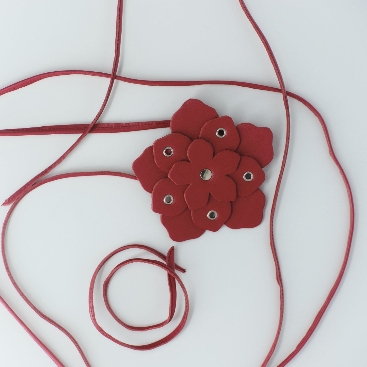 Amalia Flower Set Red