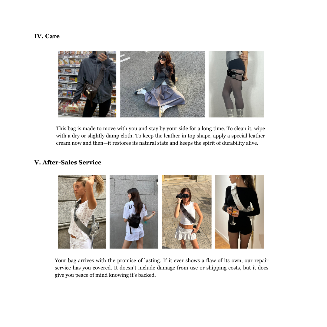 Nokia Bag Black Men Pre-Order (no piercing)