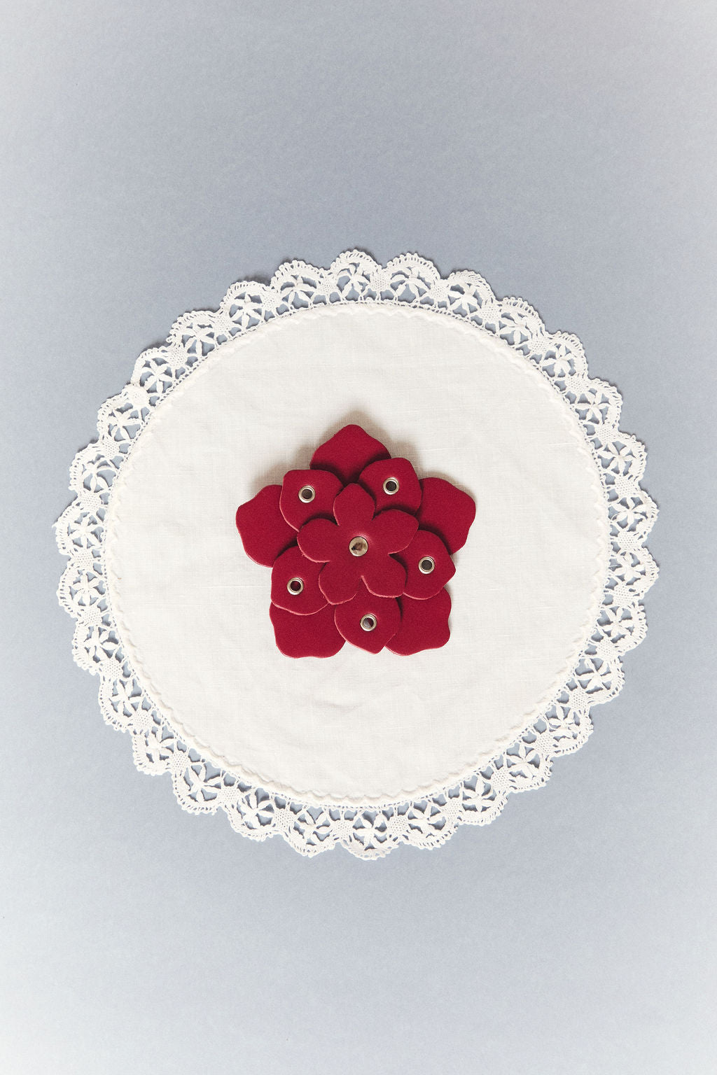 Amalia Flower Set Red