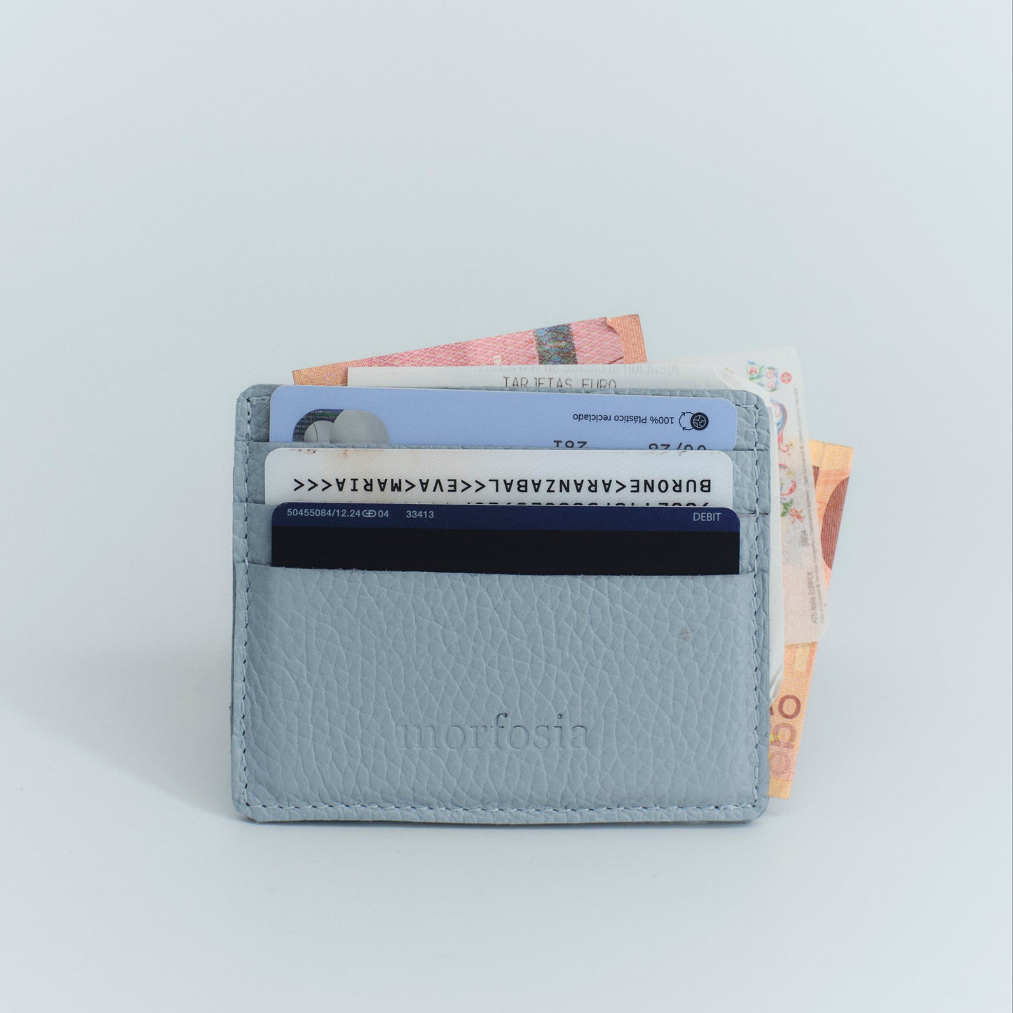 Baby Blue Card Holder